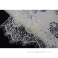 Nylon Cotton Panel Cord Lace Fabric